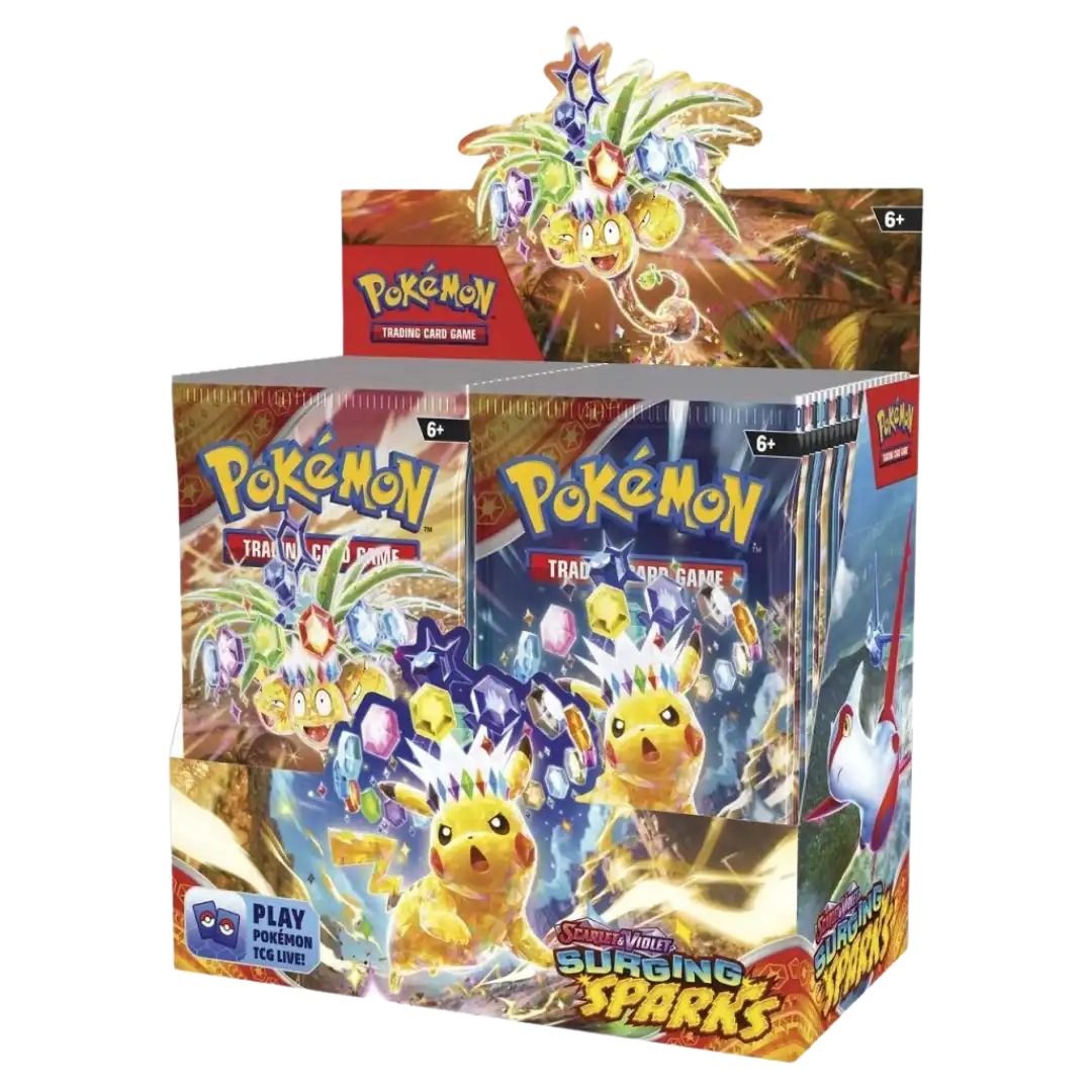 Pokémon Surging Sparks Booster Display – Englisch | OVP (Sealed)