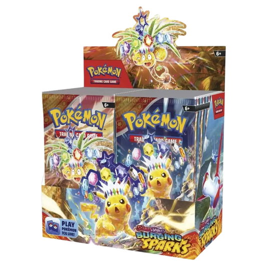 Pokémon Surging Sparks Booster Display – Englisch | OVP (Sealed)