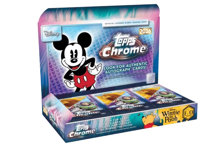 2026 Topps Chrome® Disney – Hobby Box