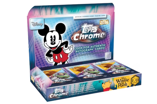 2026 Topps Chrome® Disney – Hobby Box