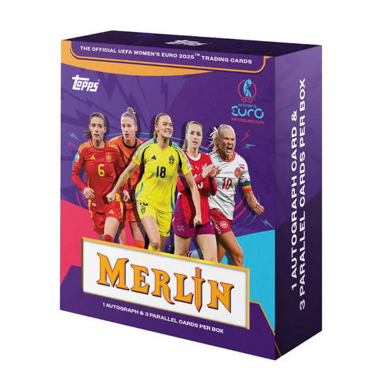 2024-25 Topps Merlin UEFA Womens Euros Hobby Box