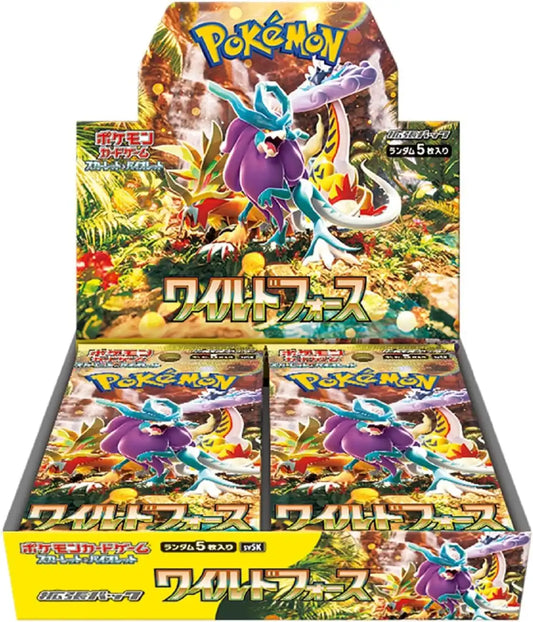Pokémon Wild Force Booster Display – Japanisch | Scarlet & Violet | OVP (Sealed)