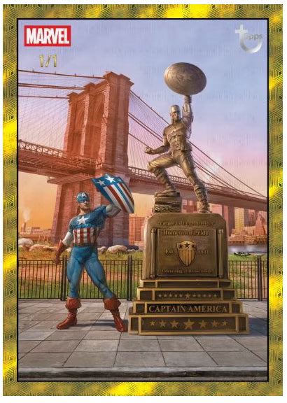 2026 Topps Marvel Brooklyn – Captain America Hobby Box (Factory Sealed)
