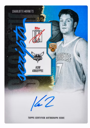 2025/26 Topps Signature Class NBA Hobby Box