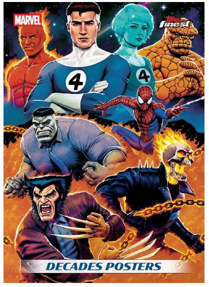 2026 Topps Finest Fantastic Four Hobby Box – Marvel | Englisch | OVP (Sealed)