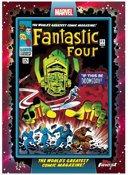 2026 Topps Finest Fantastic Four Hobby Box – Marvel | Englisch | OVP (Sealed)