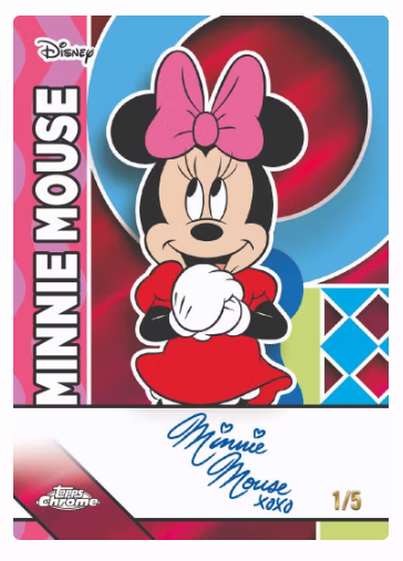 2026 Topps Chrome® Disney – Hobby Box
