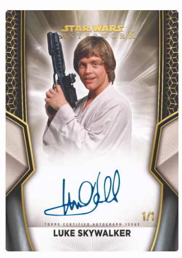 2025 Topps Star Wars Masterwork Hobby Box – Premium Trading Cards | OVP