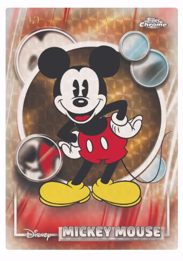 2026 Topps Chrome® Disney – Hobby Box