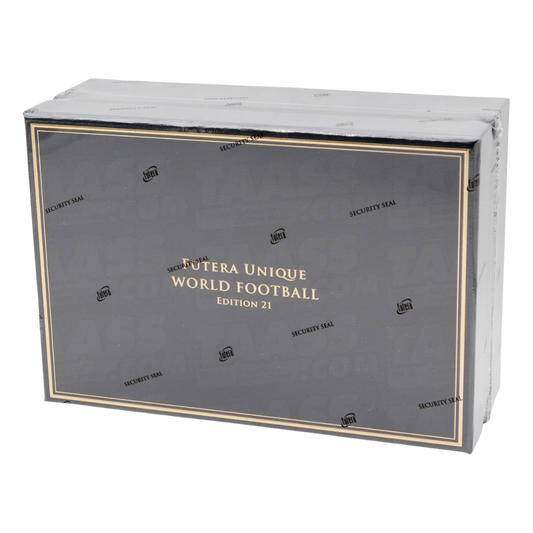 2025 Futera Unique Edition 21 World Football (Fußball) Hobby Box