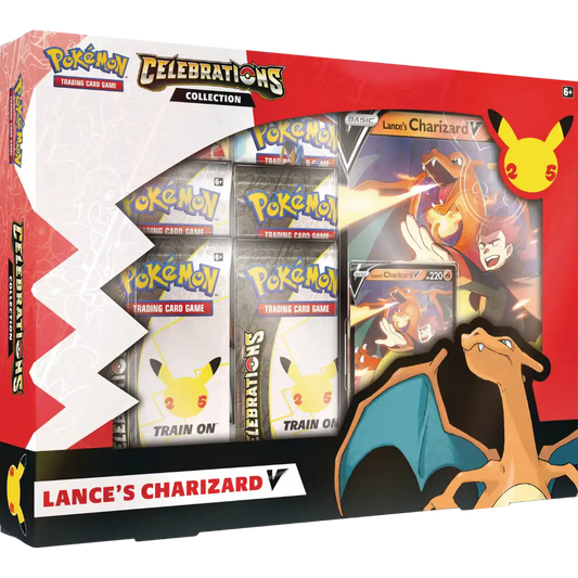 Pokémon Lance’s Charizard V Box – Celebrations | Englisch | OVP