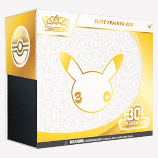 Pokémon 30 Jahre – 30th Celebration Elite Trainer Box | Deutsch (DE) – Produktabbildung