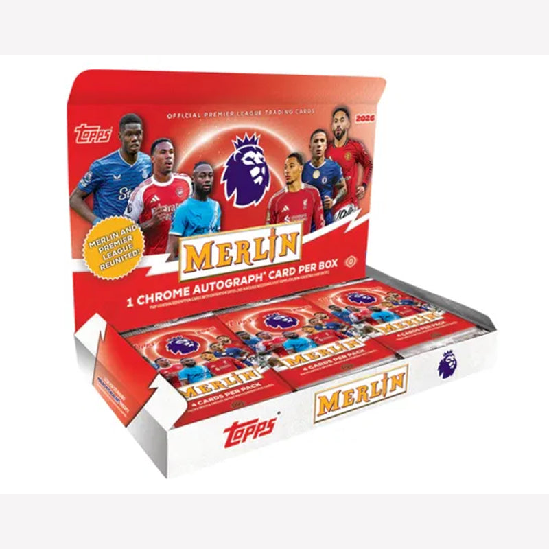 Topps Merlin Premier League Hobby Box – quadratisch, CardLegends