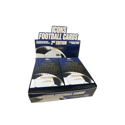Club Legacyz Icons 2nd Edition – Football Cards Display (Factory Sealed)