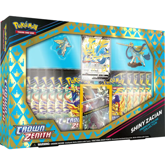 Pokémon Crown Zenith Premium Collection Shiny Zacian – Englisch | Special Set | OVP