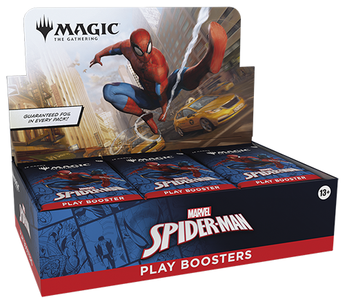Magic: The Gathering Marvel's Spider-Man – englisches Play-Booster-Display (EN), offizielles Wizards-Produktbild