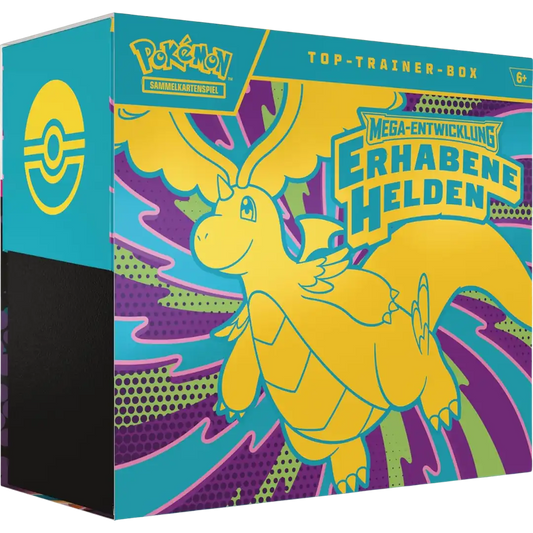 Pokémon Erhabene Helden Top Trainer Box – Deutsch | ETB | OVP