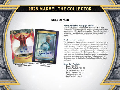 2025 Topps Marvel – The Collector Hobby Box (Factory Sealed)