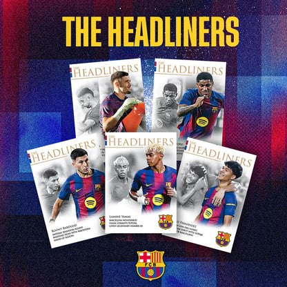 Futera HEADLINERS FC Barcelona 2025 Pack