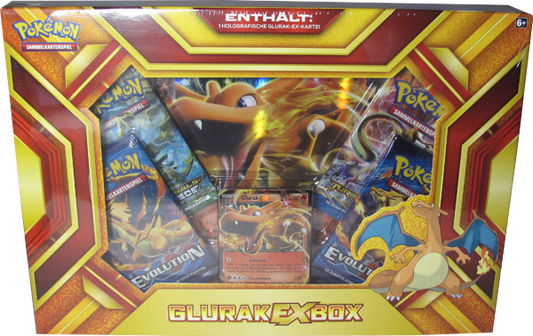 Pokémon Glurak ex Feuersturm Box (DE)