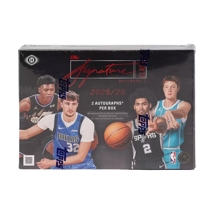 2025/26 Topps Signature Class NBA Hobby Box