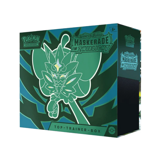 Pokémon Maskerade im Zwielicht Top Trainer Box – Deutsch | ETB | OVP + Acryl Case