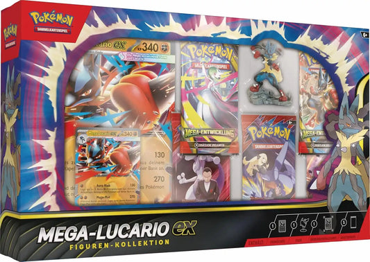 Pokémon TCG – Mega Lucario ex Figuren Kollektion (DE)