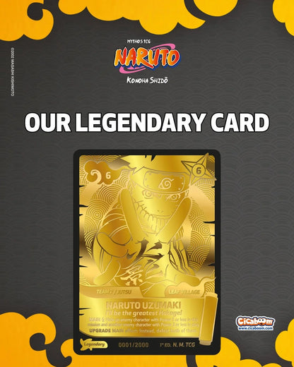 Naruto TCG Konoha Shido Booster Display EN – First Set | Sealed | 1st Edition