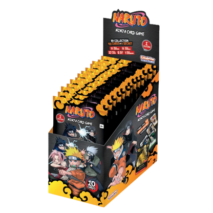 Naruto TCG Konoha Shido Booster Display EN – First Set | Sealed | 1st Edition
