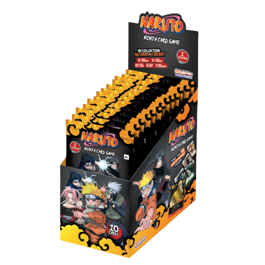 Naruto TCG – Konoha Shido First Set Booster Display (EN, Factory Sealed)