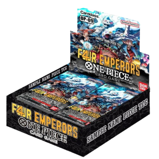 One Piece Card Game OP-09 The Four Emperors Booster Display – Englisch | OVP (Sealed)