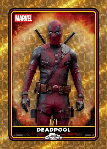 Topps Chrome Deadpool 2025 Value Box – Englisch | OVP (Sealed)