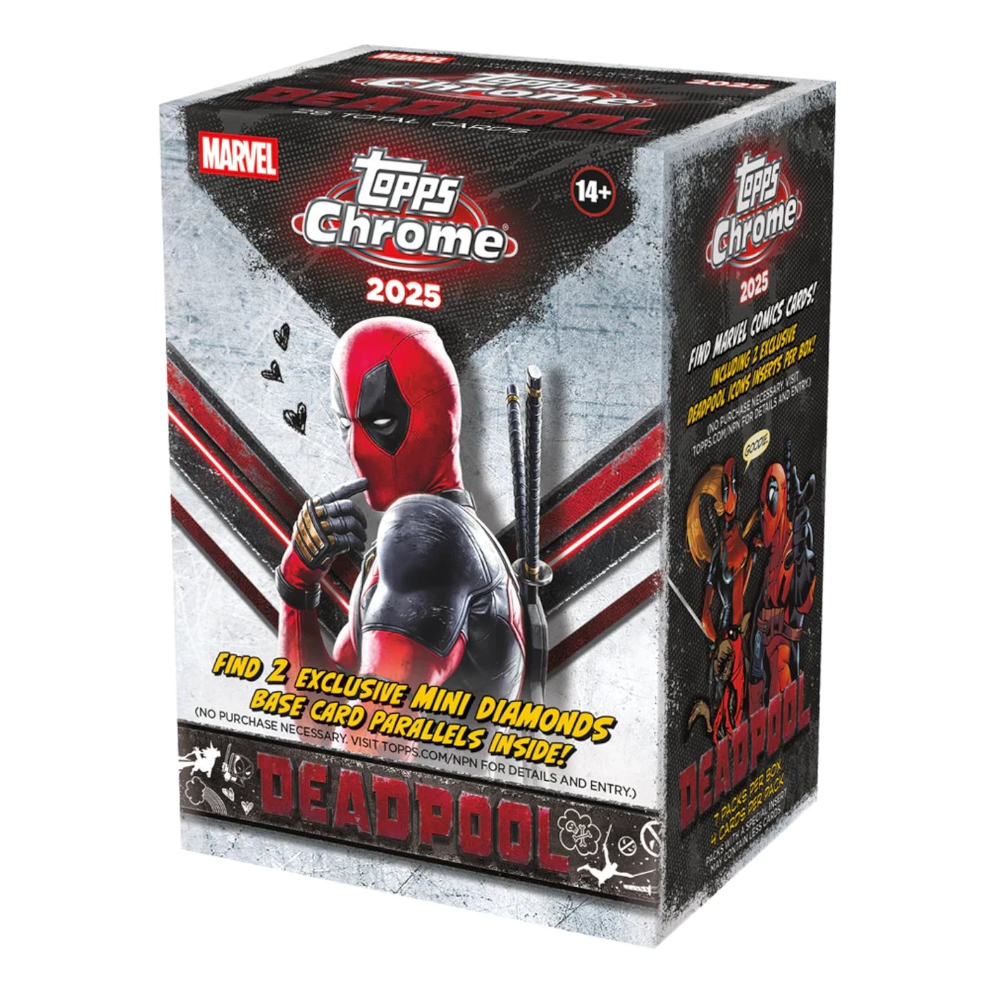 Topps Chrome Deadpool 2025 Value Box – Englisch | OVP (Sealed)