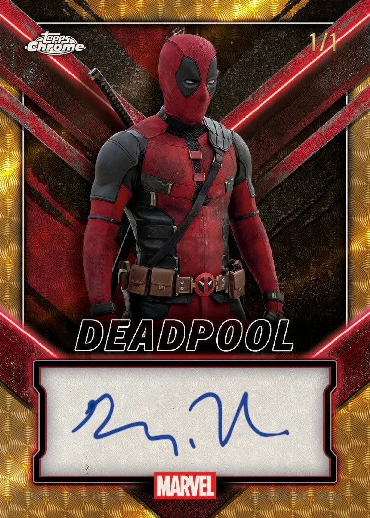 Topps Chrome Deadpool 2025 Value Box – Englisch | OVP (Sealed)