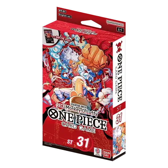 One Piece Starter Deck ST31 Monkey D. Luffy – Rot | EN | Sealed