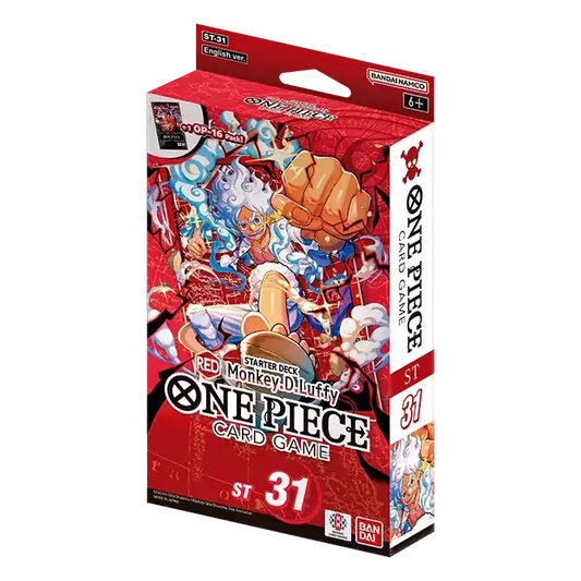 One Piece Starter Deck ST31 Monkey D. Luffy – Rot | EN | Sealed