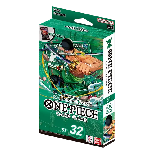 One Piece Starter Deck ST32 Roronoa Zoro – Grün | EN | Sealed