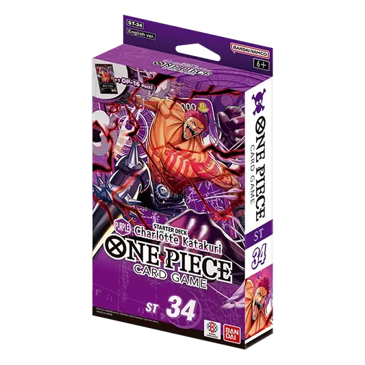 One Piece Starter Deck ST34 Charlotte Katakuri – Lila | EN | Sealed