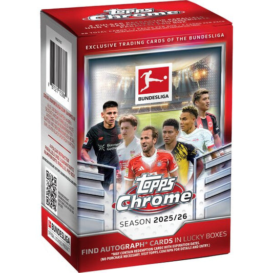 2026 Topps Chrome Bundesliga Value Box (Factory Sealed)