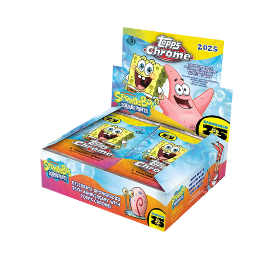 Topps 2025 Chrome SpongeBob - Hobby Box