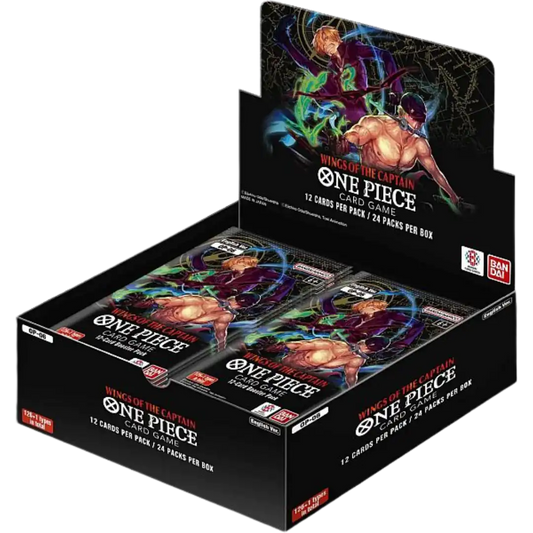 One Piece Card Game OP-06 Wings of the Captain Booster Box – Englisch | OVP (Sealed)
